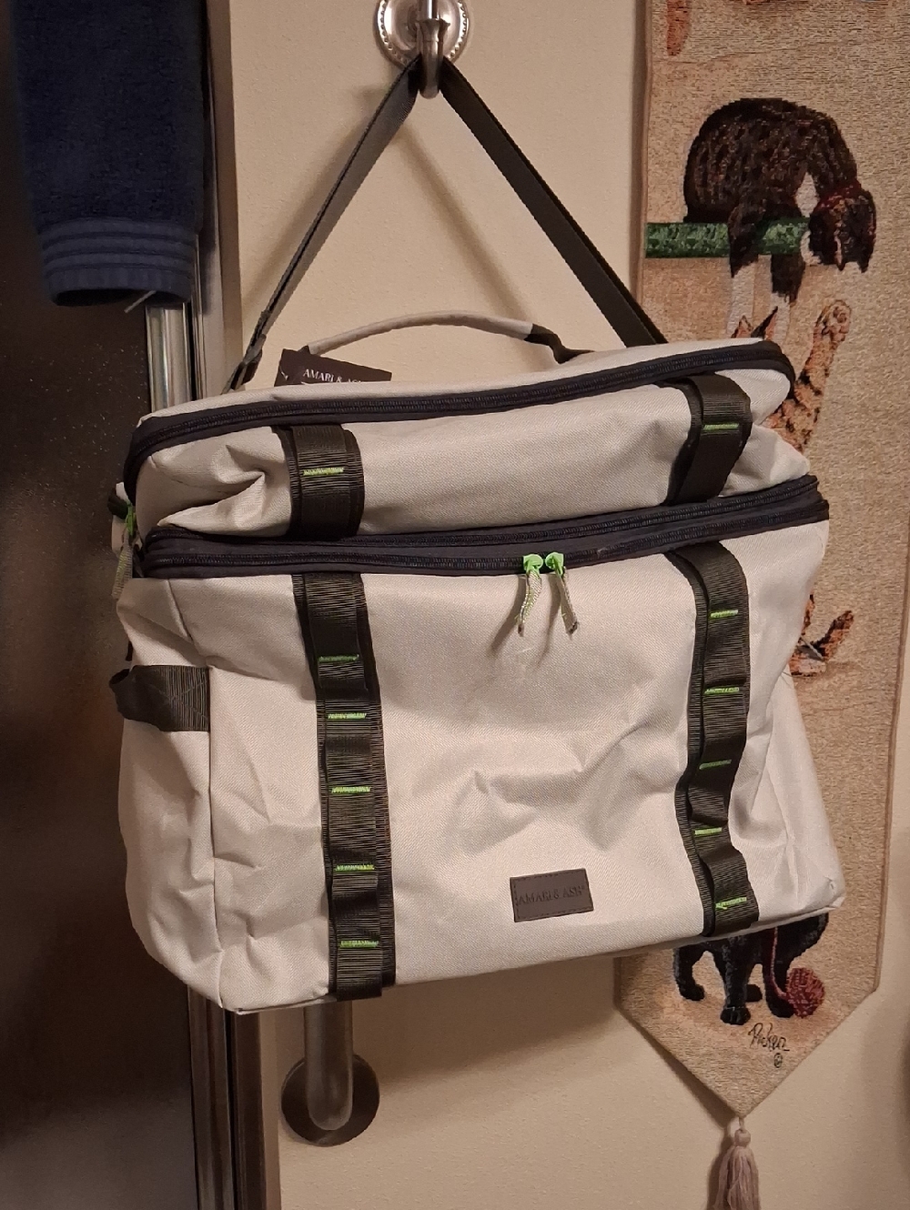 A New Light Gray Men’s  Or Women's Insulated Bag